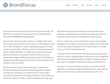 Tablet Screenshot of brandfocused.com